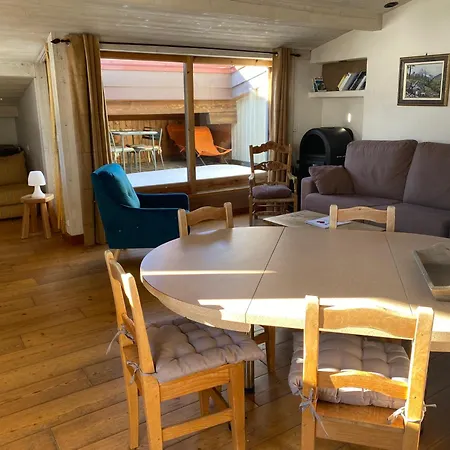 71m2 Pres De Megeve, 2 Chambres, Terrasse En Toiture, Parking Couvert, Tennis En Ete Apartment Demi-Quartier