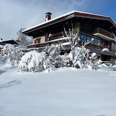 71m2 Pres De Megeve, 2 Chambres, Terrasse En Toiture, Parking Couvert, Tennis En Ete Apartment Demi-Quartier