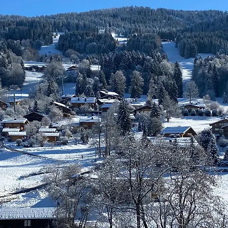 71m2 Pres De Megeve, 2 Chambres, Terrasse En Toiture, Parking Couvert, Tennis En Ete Apartment Demi-Quartier